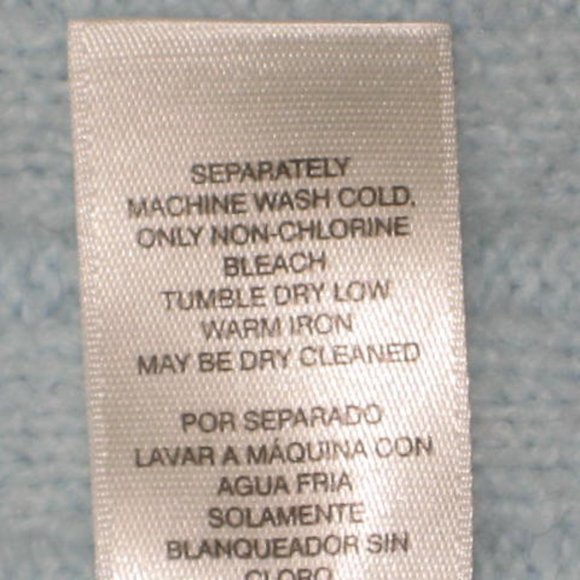 Chicos Poncho Great Condition M Blue Turtleneck Cozy Textured Pullover Sweater - Picture 11 of 11